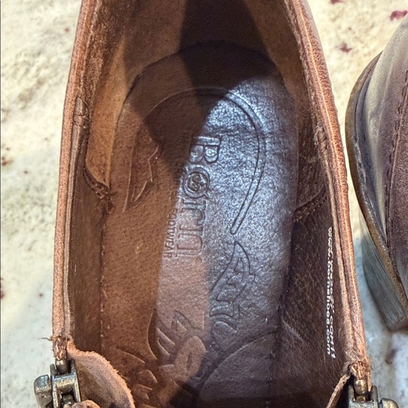 Born Famke Brown Leather Boot main image 4